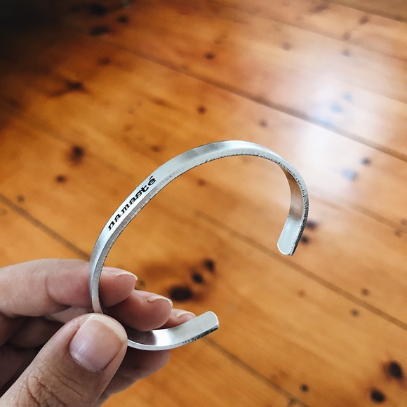 NEW handmade NAMASTE cuff - Picture 3 of 4